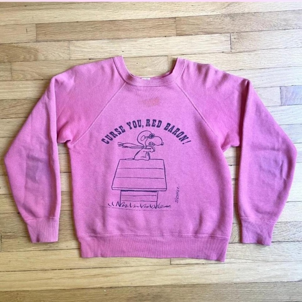 Vintage 1960s Spruce Mayo Snoopy Peanuts sweatshirt